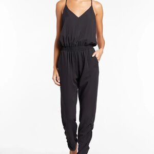 Amanda Uprichard Black Lowell Jumpsuit 🔥🖤